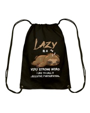 Sloth Selective Participation Drawstring Bag tile