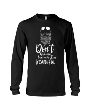 Beard Don't Hate Me Because I'm Beardiful Long Sleeve Tee tile