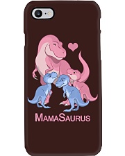 Mother Cute Baby Boy Girl Dinosaurs Phone Case tile