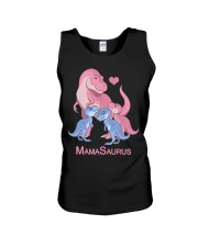 Mother Cute Baby Boy Girl Dinosaurs Unisex Tank tile