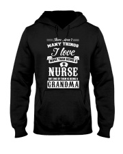 Nurse I Love More Than Being A Nurse 1 Hooded Sweatshirt front
