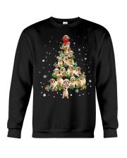 Terrier Dog Cute Cavachon Dog Christmas Tree Crewneck Sweatshirt tile