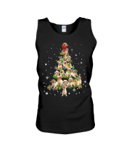 Terrier Dog Cute Cavachon Dog Christmas Tree Unisex Tank tile