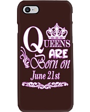 June Queens Are Born On June 21st Phone Case tile