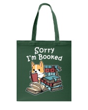 Corgi Dog Sorry I'm Booked Tote Bag tile