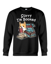 Corgi Dog Sorry I'm Booked Crewneck Sweatshirt tile
