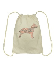 Bulldog Dog Have You Met My Pitbull Drawstring Bag tile