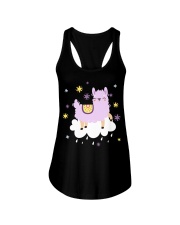 Llama 080520-8 Ladies Flowy Tank tile