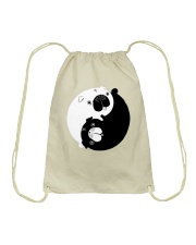 Pug Dog 040220-8 Drawstring Bag tile
