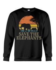 Elephants Save The Elephants Crewneck Sweatshirt tile