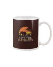 Elephants Save The Elephants Mug tile