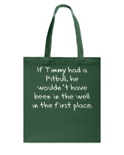 Bulldog Dog If Timmy Had A Pitbull Tote Bag tile