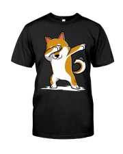 Shiba Inu Dog Dabbing Shiba Inu Classic T-Shirt tile