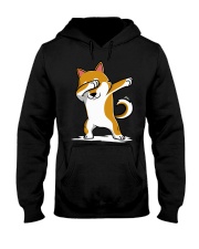 Shiba Inu Dog Dabbing Shiba Inu Hooded Sweatshirt front