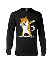 Shiba Inu Dog Dabbing Shiba Inu Long Sleeve Tee tile