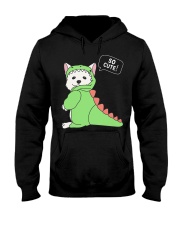Samoyed Dog So Cute Hooded Sweatshirt front