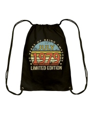 July Born July 1979 40th Birthday Drawstring Bag tile