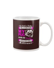 Pug Dog My Pug Made Me Smile Mug tile