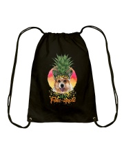 Corgi Dog Be A Fine Apple Drawstring Bag tile