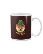 Corgi Dog Be A Fine Apple Mug tile