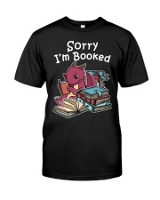 Dragon Sorry I'm Booked Classic T-Shirt tile
