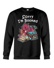 Dragon Sorry I'm Booked Crewneck Sweatshirt tile