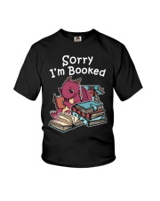 Dragon Sorry I'm Booked Youth T-Shirt tile