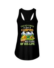 Camping This Old Camper Loves Camping Ladies Flowy Tank tile