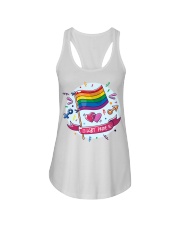LGBT Pride 1 Ladies Flowy Tank tile