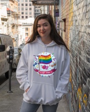 LGBT Pride 1 Hooded Sweatshirt lifestyle-unisex-hoodie-front-1