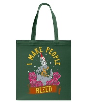 Tattoo I MAke People Bleed Tote Bag tile