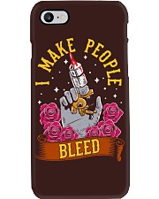 Tattoo I MAke People Bleed Phone Case tile