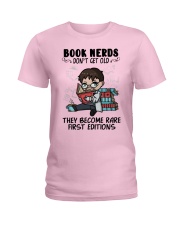 Book Nerds Don't Get Old Science Ladies T-Shirt tile
