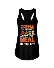 Coffee Is The Most Important Meal Of The Day Ladies Flowy Tank tile