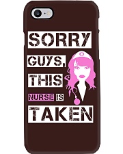 Nurse Sorry Guys This Nurse Is Taken 2 Phone Case tile