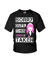 Nurse Sorry Guys This Nurse Is Taken 2 Youth T-Shirt tile