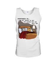 Husky Dog The Alarm For The Next Day Unisex Tank tile