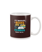 Book If It Involves Books And Pajamas Count Me Mug tile