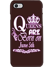 June Queens Are Born On June 5th Phone Case tile