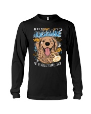 Golden Retriever Dog Is A Full Time Job Long Sleeve Tee tile