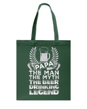 Beer Papa The Beer Drinking Legend Tote Bag tile