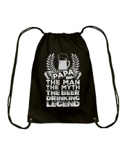 Beer Papa The Beer Drinking Legend Drawstring Bag tile