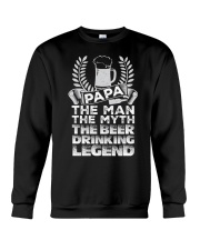 Beer Papa The Beer Drinking Legend Crewneck Sweatshirt tile