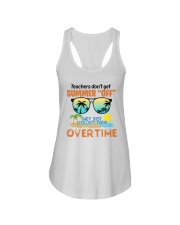 Teacher Teachers Don't get Summers Off 3 Ladies Flowy Tank tile
