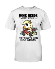 Horse Book Nerds Don't Get Old Classic T-Shirt tile