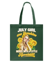 July Girl Sunshine Mixed Hurricane Tote Bag tile