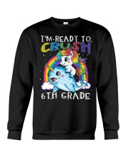 Unicorn Back To School Crewneck Sweatshirt tile