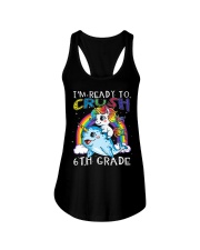 Unicorn Back To School Ladies Flowy Tank tile