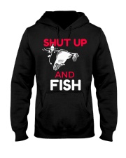 Fish Shut Up Fish Hooded Sweatshirt front