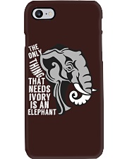 Elephants That Needs Ivory Is An Elephant Phone Case tile